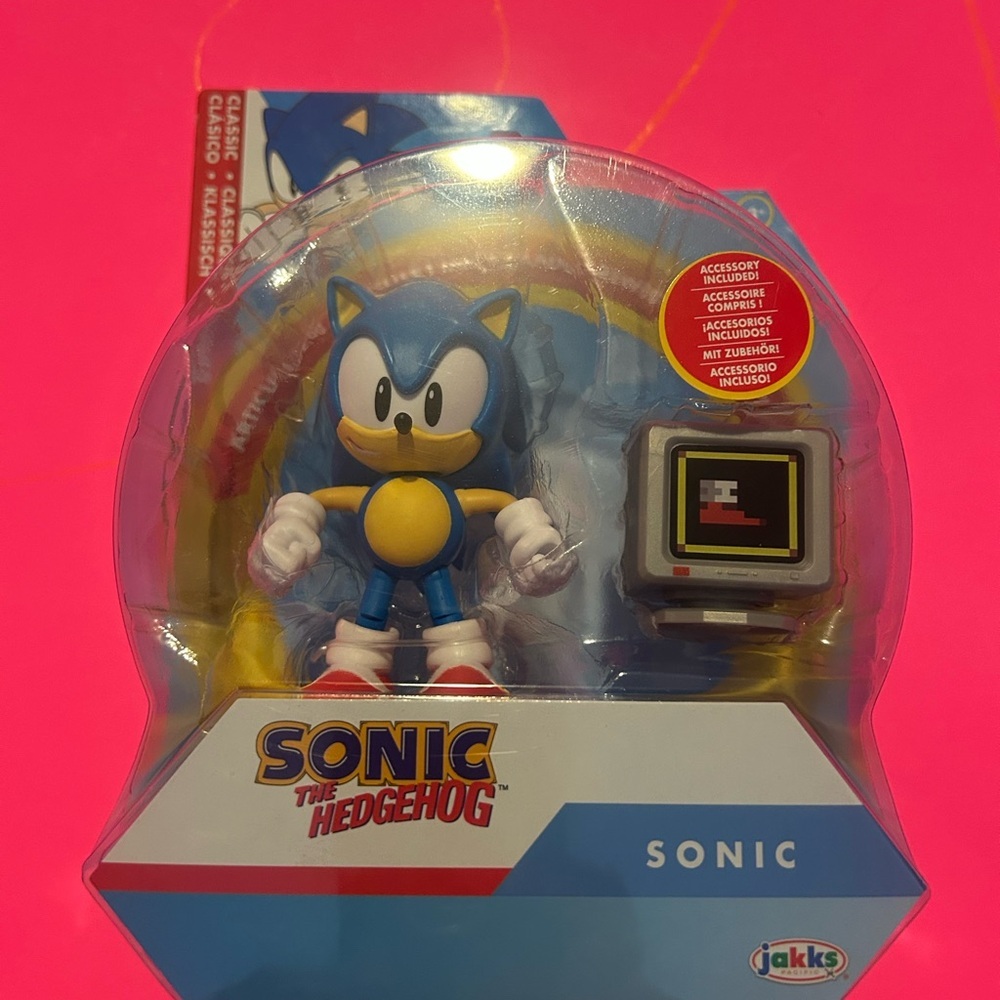 Sonic the Hedgehog Action Figure by - Blue